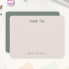 Tarjeta Pequeña TEXTO personalizado Caligrafía de escritura modern