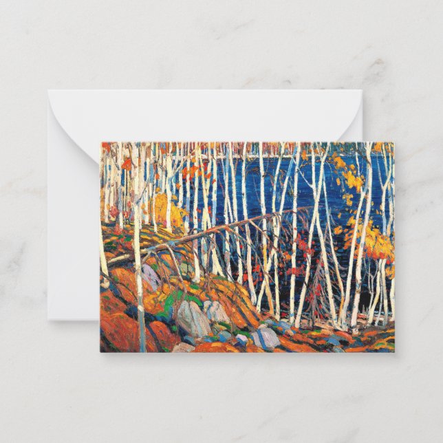 Tarjeta Pequeña Thomson - En el norte (Anverso)