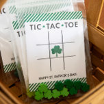 Tarjeta Pequeña Tic Tac Toe St. Patrick's Day Card para niños<br><div class="desc">Estas tarjetas Tic Tac Toe St. Patrick's Day personalizadas son un regalo perfecto para niños o amigos en esta estancia. Añade unas cuentas pequeñas para usarlas como piezas de juego,  y seguro que serán un gran éxito. (Las perlas no están incluidas).</div>