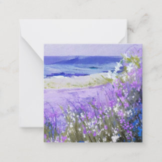 Tarjeta Pequeña Tiempo de Bluebells cuatro