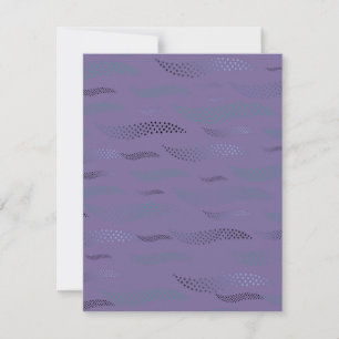 Tarjeta Pequeña Tigre de ondas (patrón estilizado) 9
