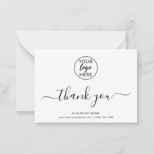 Tarjeta Pequeña Tipografía de Logotipos Empresariales