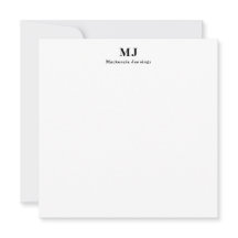 Tipografía de monograma elegante