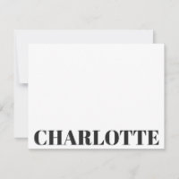 Tipografía Negrita Personalizada Nombre Blanco Neg