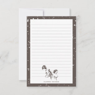 Tarjeta Pequeña Todo Ese Jazz   Estacionario De Jazz