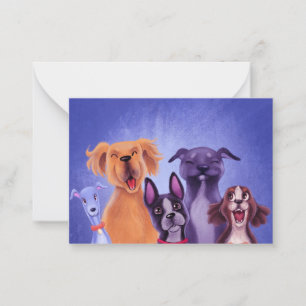 Tarjeta Pequeña Todos los perros