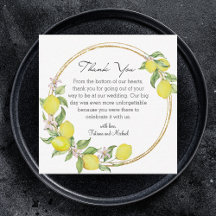 toscano italia acuarela limones boda gracias