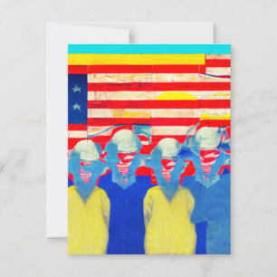 Tarjeta Pequeña Trabajador de Estados Unidos