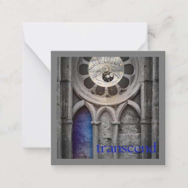 Tarjeta Pequeña trascender (Anverso)