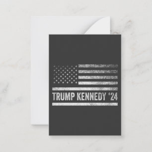 Tarjeta Pequeña Trump Vance Kennedy recuperará a Estados Unidos