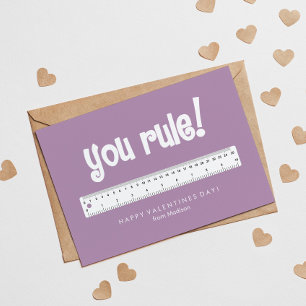 Tarjeta Pequeña ¡Tú Gobernas! Niños Classroom Valentines