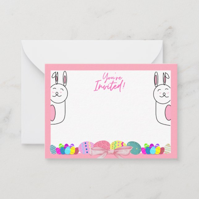 Tarjeta Pequeña Tu 'Invitado (Rosa) (Anverso)