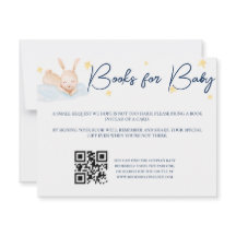 Twinkle Little Star Baby Shower Book Card