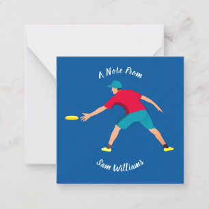 Tarjeta Pequeña Ultimate Frisbee