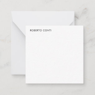 Tarjeta Pequeña Único Minimalista moderno