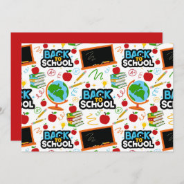 Tarjeta Pequeña Unique Back to School Note Card