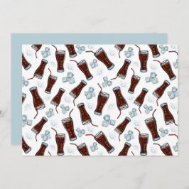 Tarjeta Pequeña Unique Cola Note Card