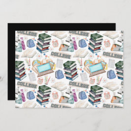 Tarjeta Pequeña Unique College Note Card