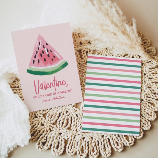 Tarjeta Pequeña Uno en un Día de San Valentín de Melón de Melón (Subido por el creador)