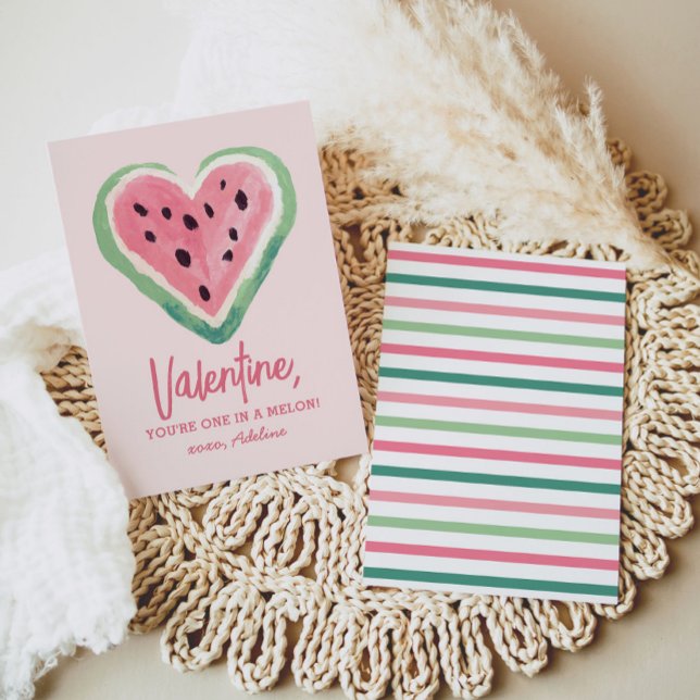 Tarjeta Pequeña Uno en un Día de San Valentín de Melón de Melón (Subido por el creador)
