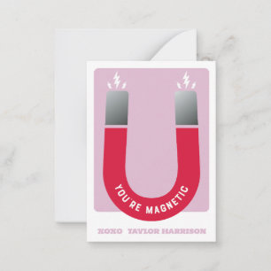 Tarjeta Pequeña Usted es el Magnetic Magnet Design Classroom Valen