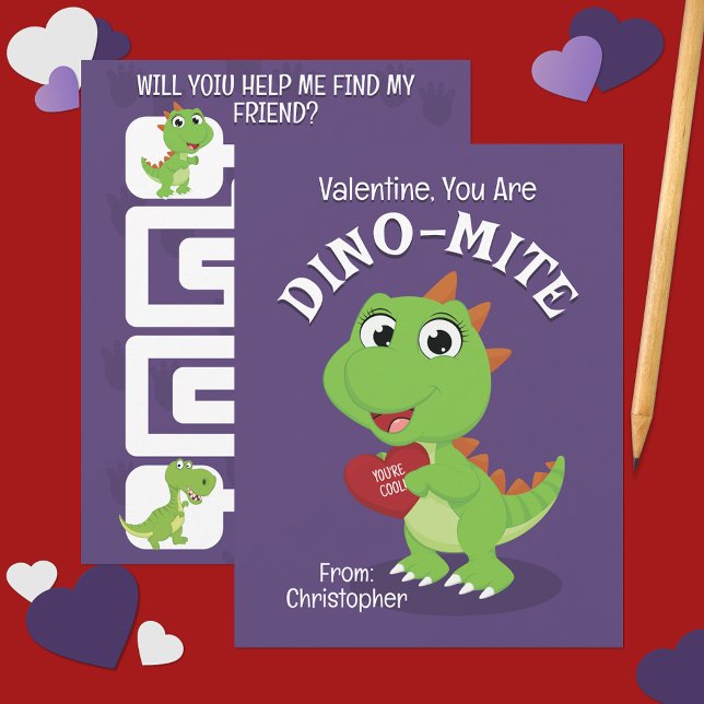 Tarjeta Pequeña Usted es el salón de clases Dino-Mite Dinosaur de  (Subido por el creador)