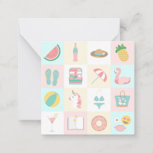 Tarjeta Pequeña Vacaciones