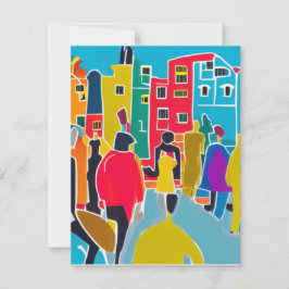 Tarjeta Pequeña Vecinos