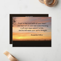 Versículo Bíblico Inspirador Proverbios 3:5-6 Igle