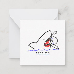 Tarjeta Pequeña ¡Vete a mamar! or ¡Mordisco! or ¡Que te den! (depe