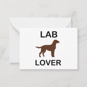 Tarjeta Pequeña vida en laboratorio