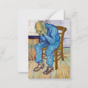 Tarjeta Pequeña Vincent van Gogh - A la puerta de la eternidad