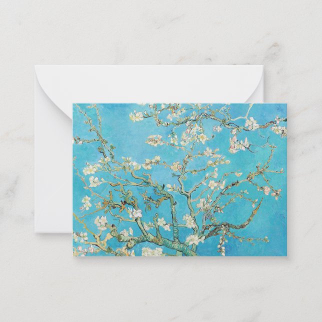 Tarjeta Pequeña Vincent van Gogh - Almond Blossom (Anverso)
