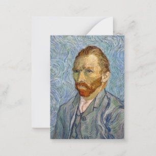Tarjeta Pequeña Vincent Van Gogh - Autorretrato