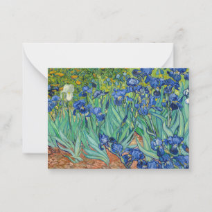 Tarjeta Pequeña Vincent Van Gogh - Irises