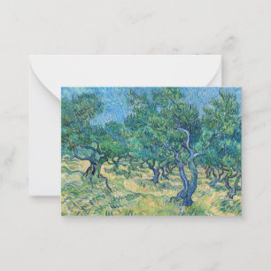 Tarjeta Pequeña Vincent van Gogh - Olive Grove