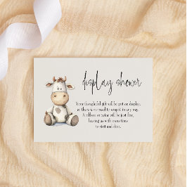 Tarjeta Pequeña Vintage Plush Nursery Animales de exposición para 