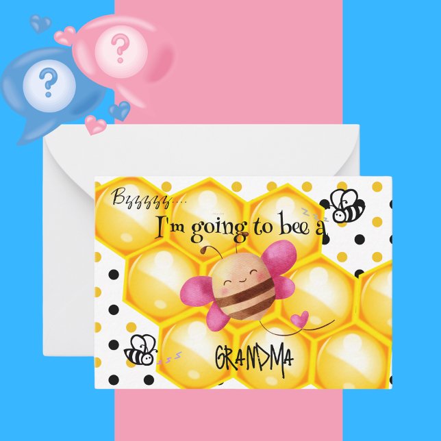 Tarjeta Pequeña Voy a ser una abuela personalizada (Subido por el creador)