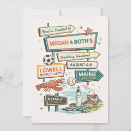 Tarjeta Pequeña Wedding Invite