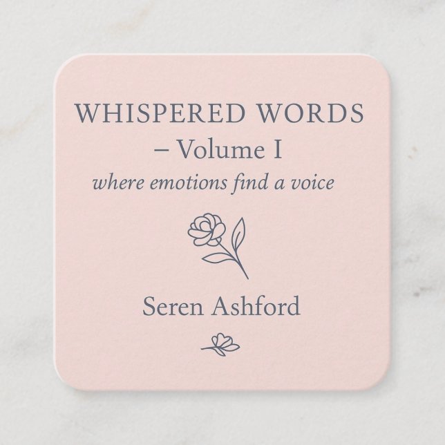 Tarjeta Pequeña Whispered Words Volume 1: Complete Card Set (Anverso)