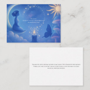 Tarjeta Pequeña Whispers Of The Moon Flat Note Card