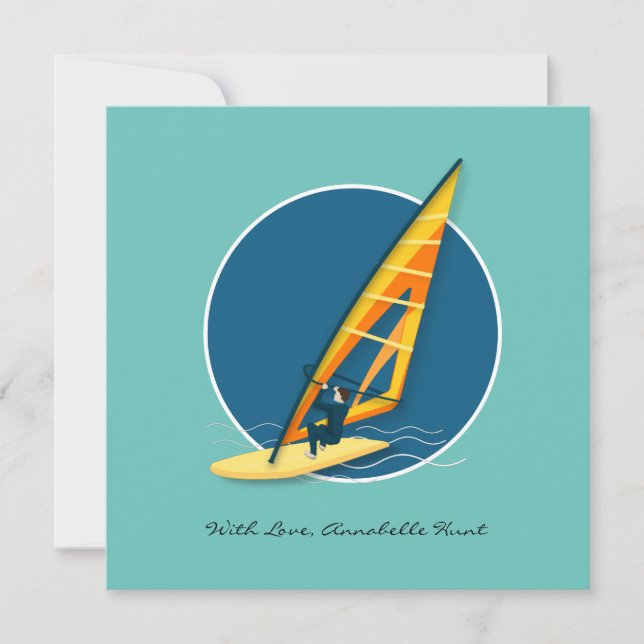 Tarjeta Pequeña Windsurf (Anverso)