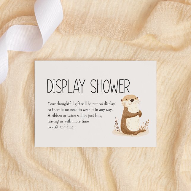 Tarjeta Pequeña Zoo Nursery Animals Baby Display Shower (Subido por el creador)