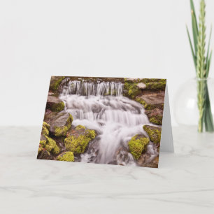 Tarjeta Pequeñas Cataratas En Yosemite
