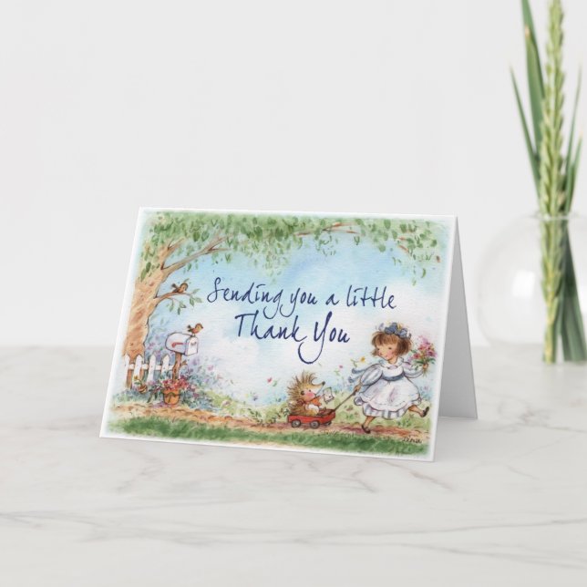 Tarjeta Pequeñas gracias (Anverso)