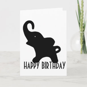 Tarjeta pequenita del feliz cumpleaños del