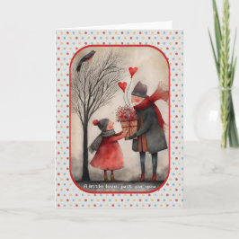 Tarjeta Pequeño Amor Solo para Ti Amabilidad Amistad