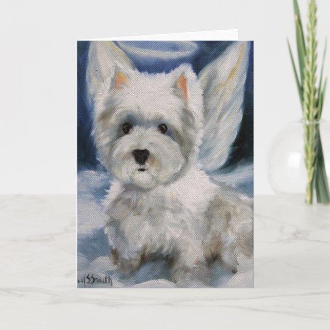 Tarjeta pequeño ángel (Anverso)