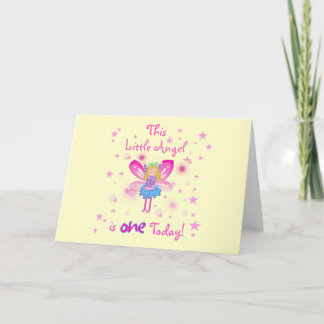 Tarjeta Pequeño Ángel 1 camisetas de cumpleaños y regalos