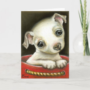 Tarjeta Pequeño Chihuahua